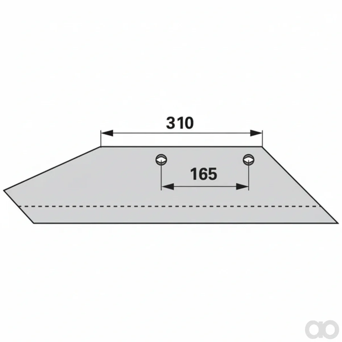 Prillinger-00203208 - Share blade right instead of (00203208)
