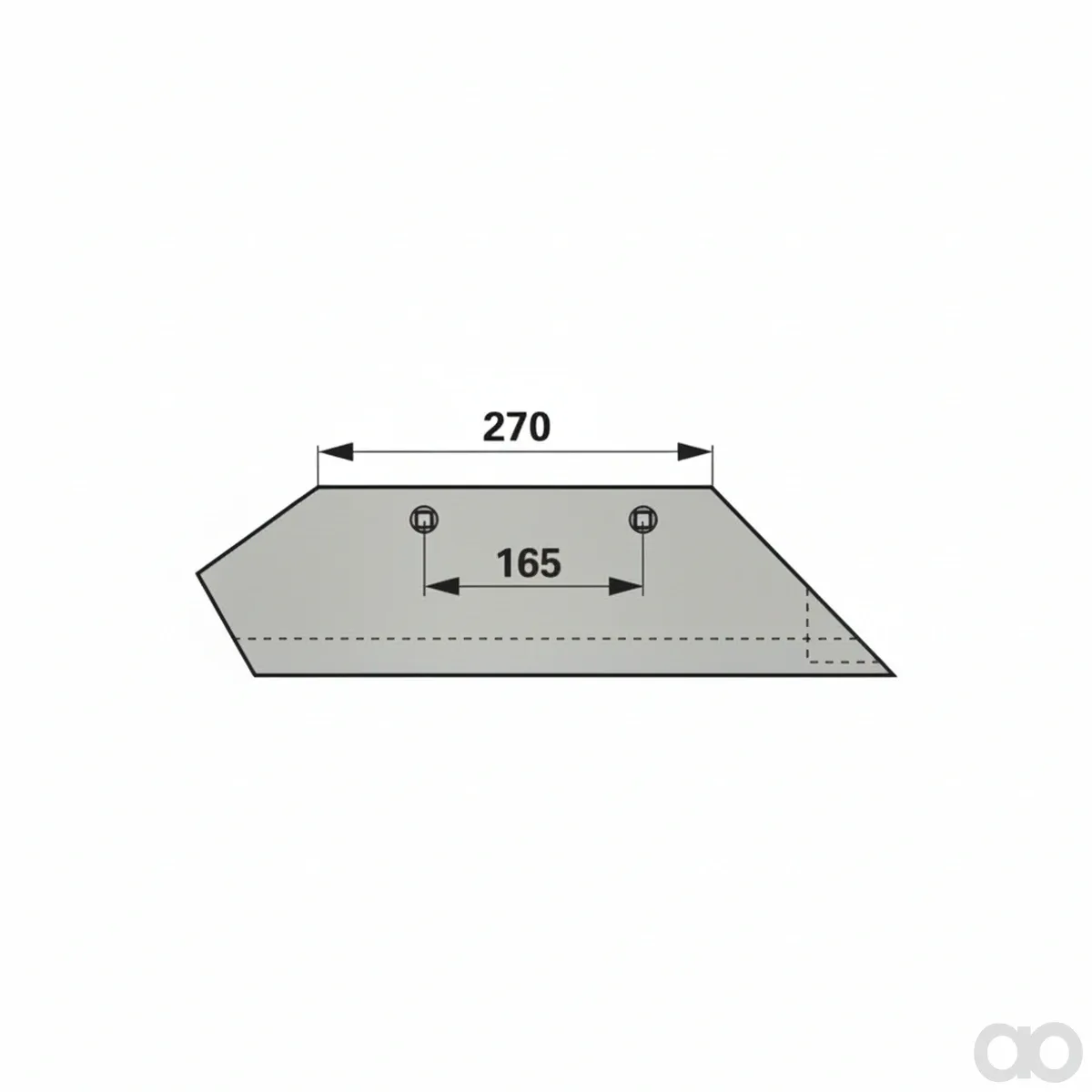Prillinger-00203212 - Share rear part right adj. (00203212)