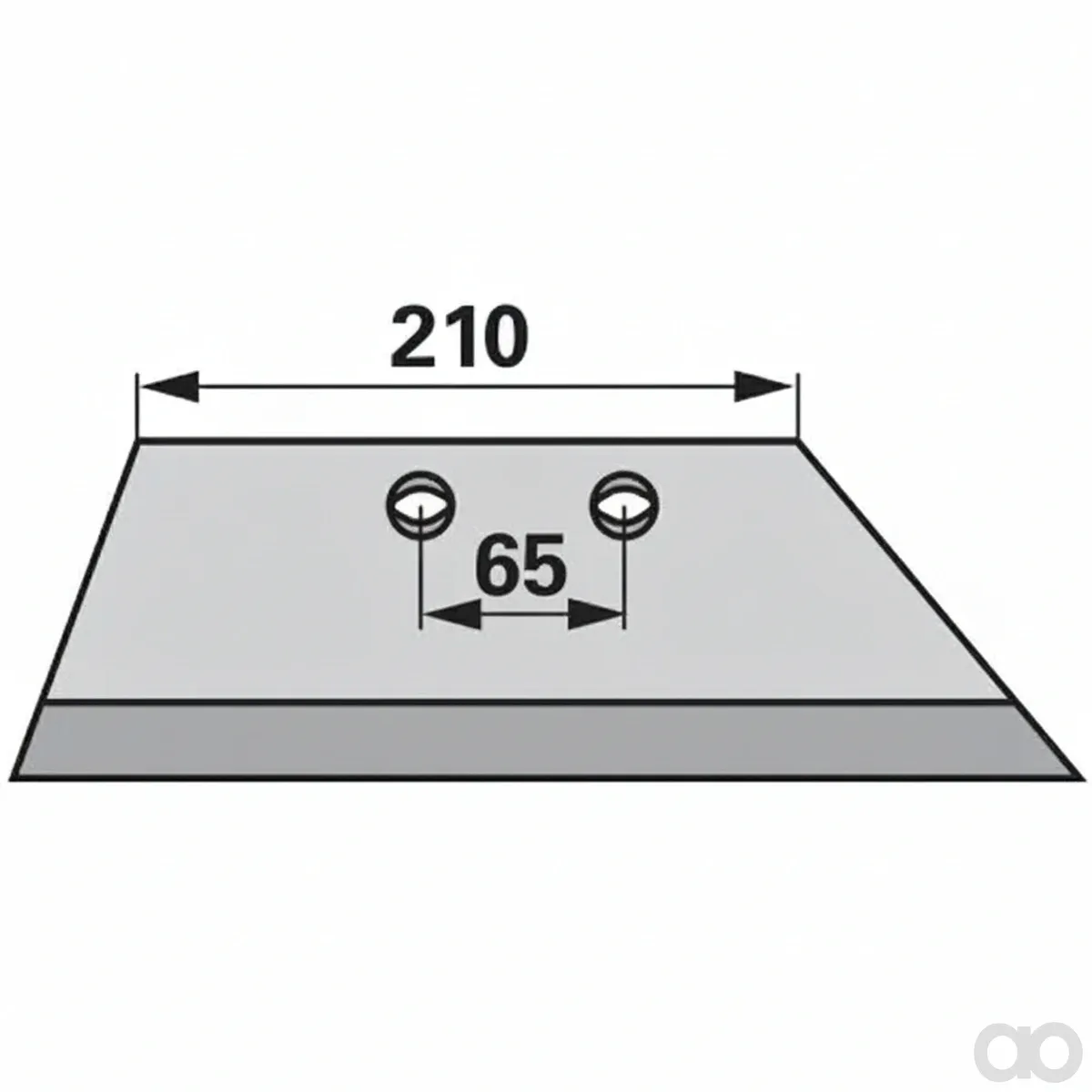 Prillinger-00206186 - Pre-peeler share right adj. (00206186)