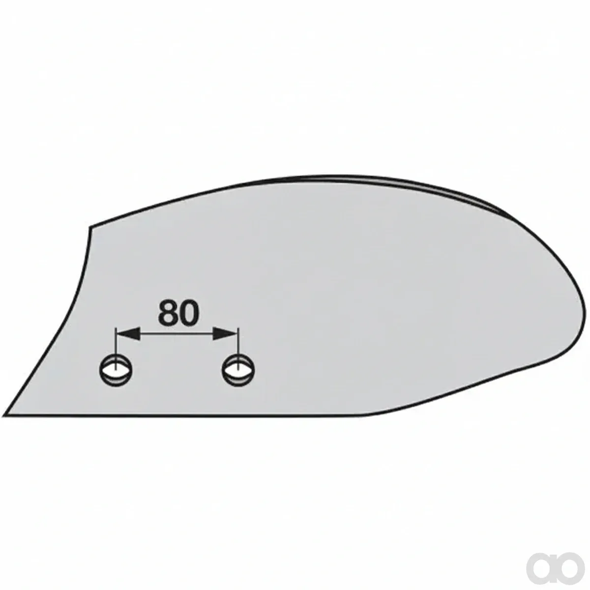 Prillinger-00214261 - Moldboard left Instead of Von K (00214261)