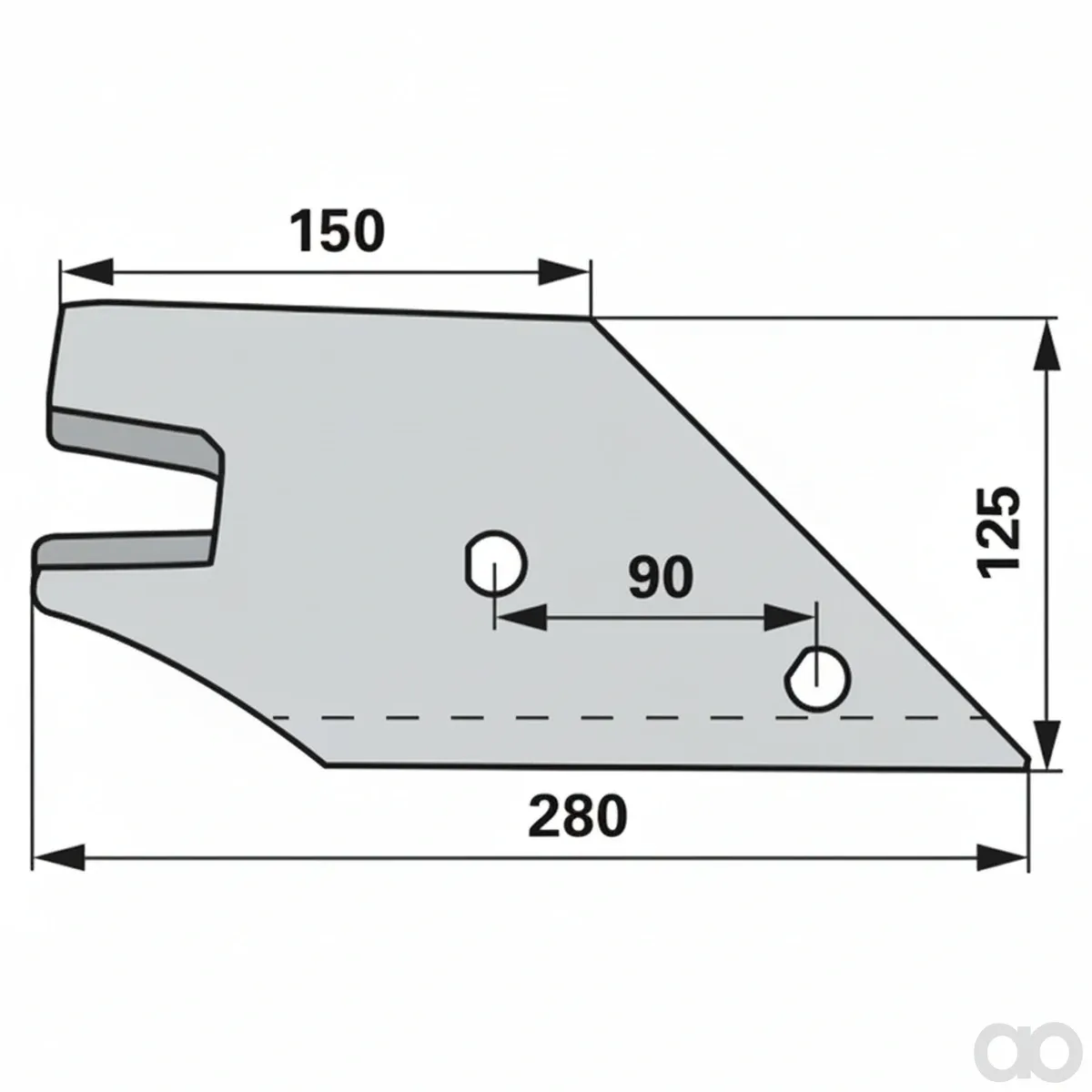 Prillinger-00214811 - Quickfit – Holder left Inst (00214811)