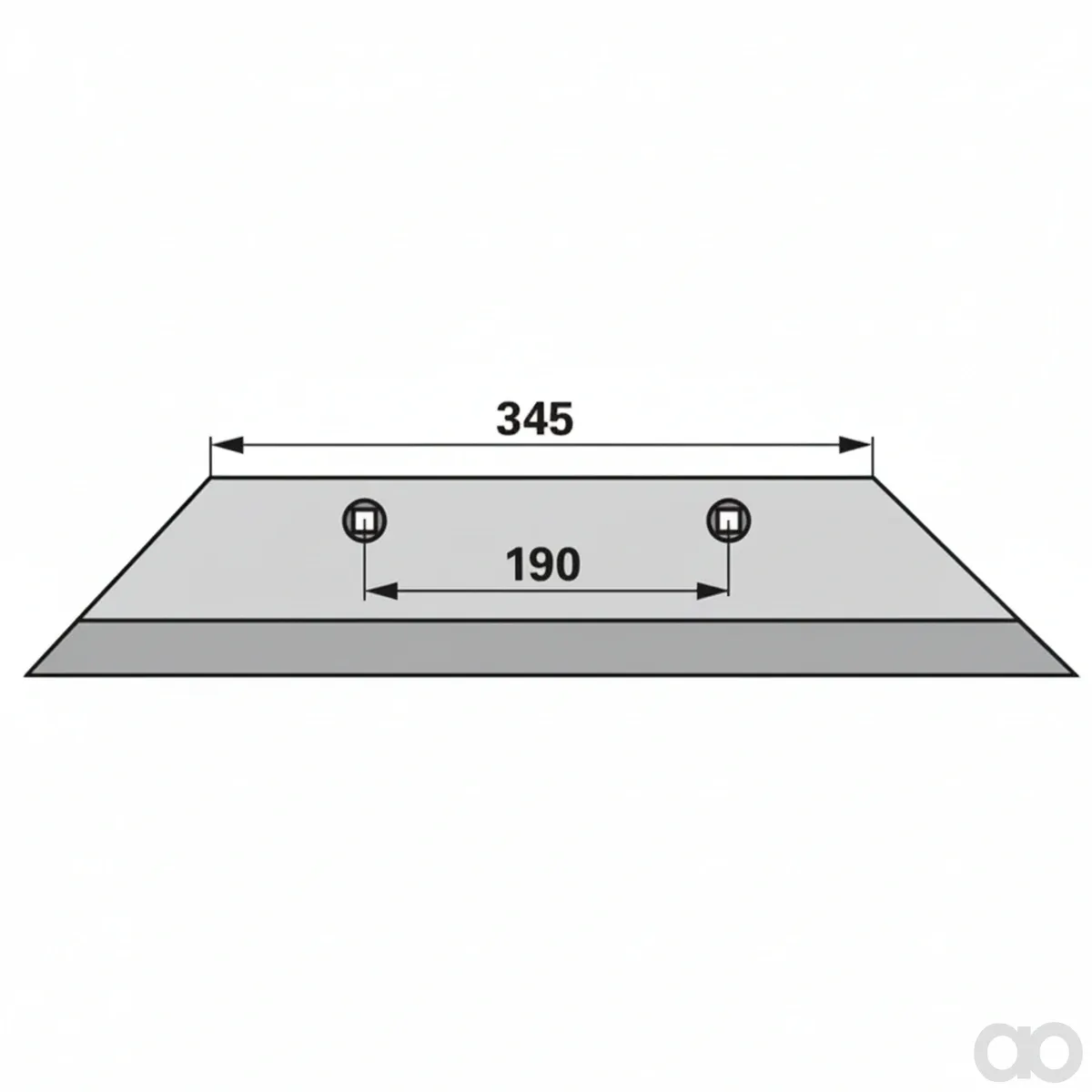 Prillinger-00217134 - Blade shares right/left Instead of (00217134)