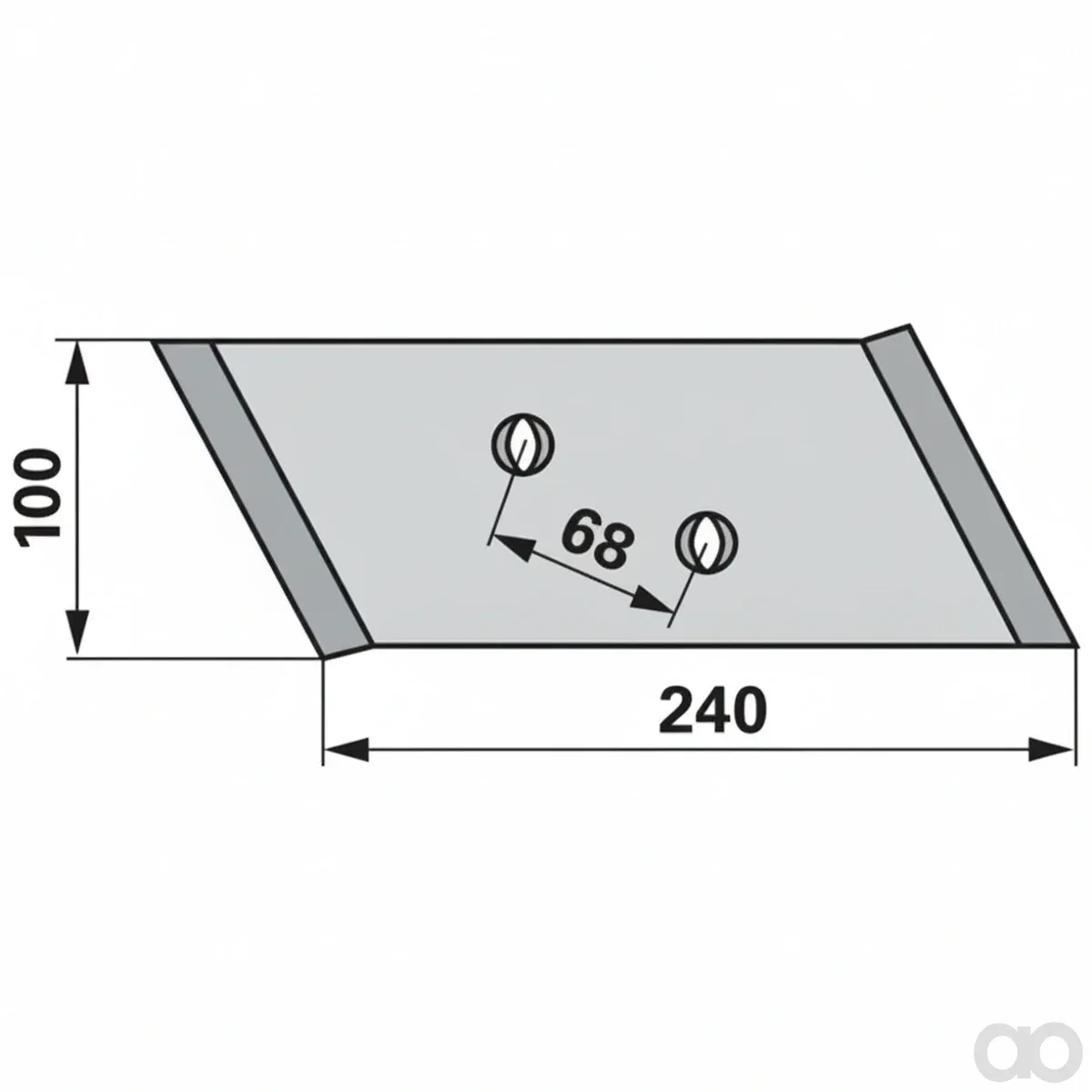 Prillinger-00217183 - Replaceable tip left Instead of V (00217183)