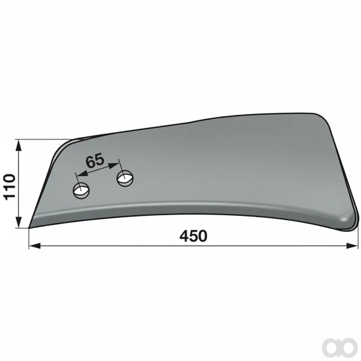 Prillinger-00217191 - Insert plate left Instead of Vo (00217191)