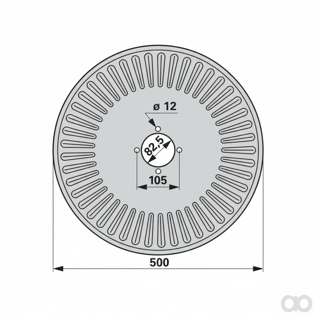 Prillinger-00217616 - Disc coulter smooth Instead of (00217616)