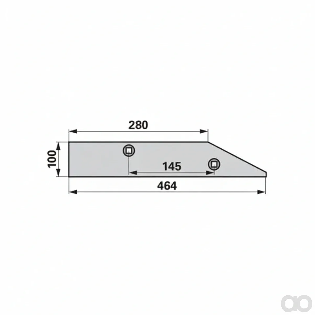 Prillinger-00219432 - Attachment right/left Short Instead (00219432)