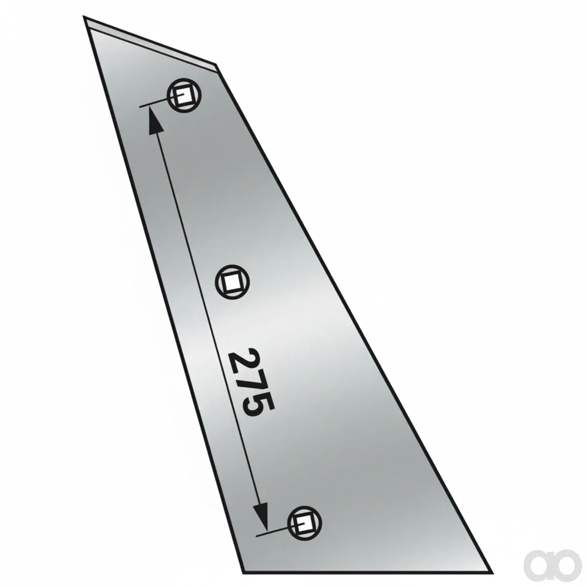 Prillinger-00220260 - Moldboard edge right Instead (00220260)