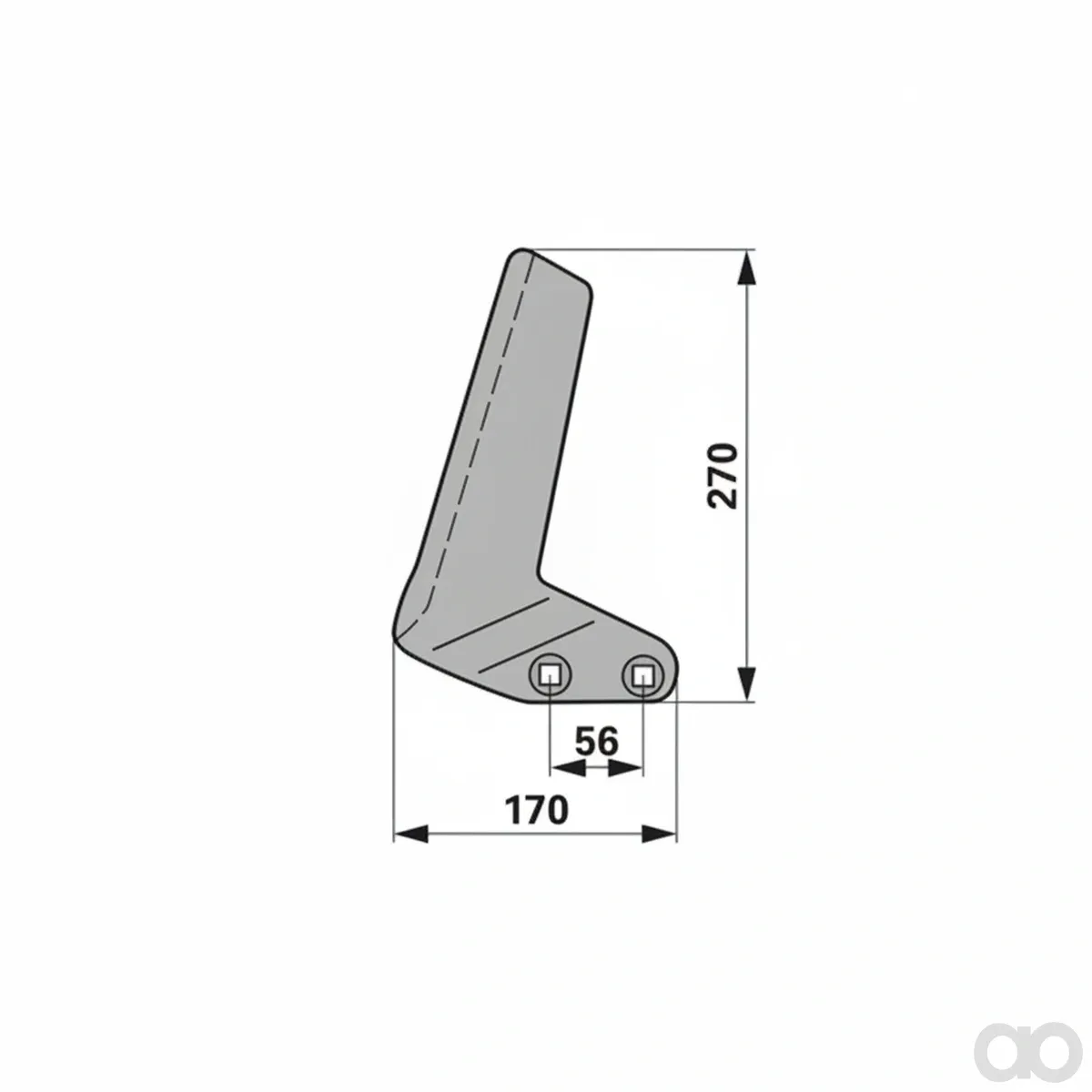 Prillinger-00220380 - Attachment coulter right Instead Of (00220380)