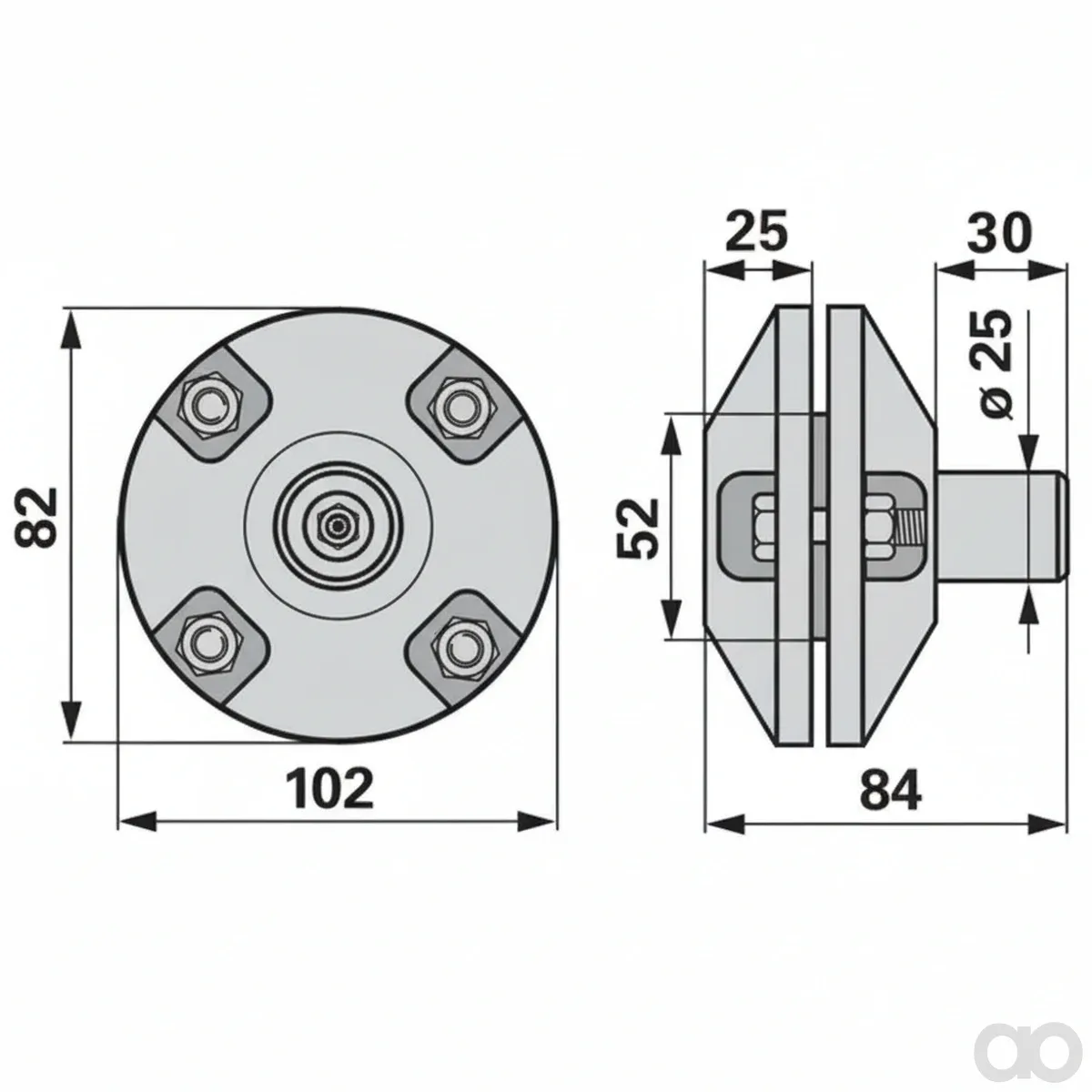 Prillinger-00220570 - Coulter bearing Complete Instead Of (00220570)