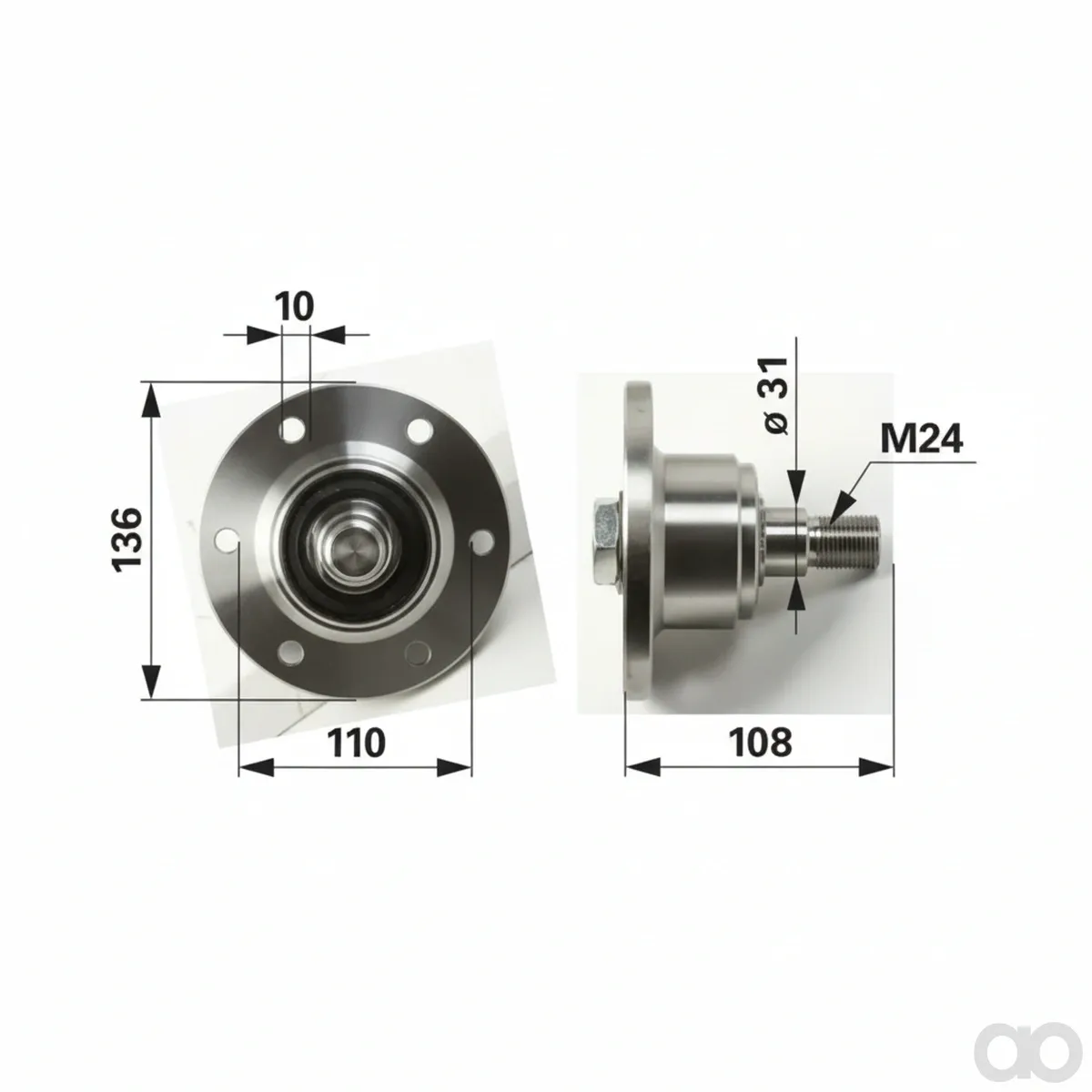 Prillinger-00225595 - Coulter disc bearing Instead Of (00225595)