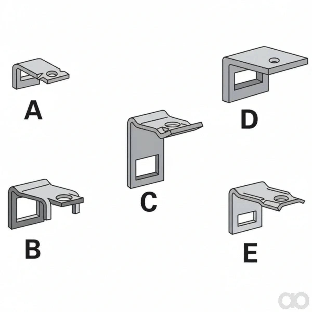 Prillinger-00240329 - Tine holder for frame 60X60 (00240329)
