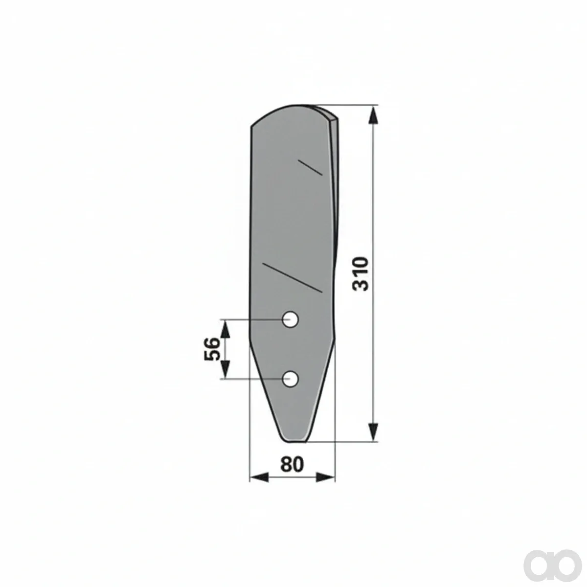 Prillinger-00240579 - Guide plate left Instead of H (00240579)