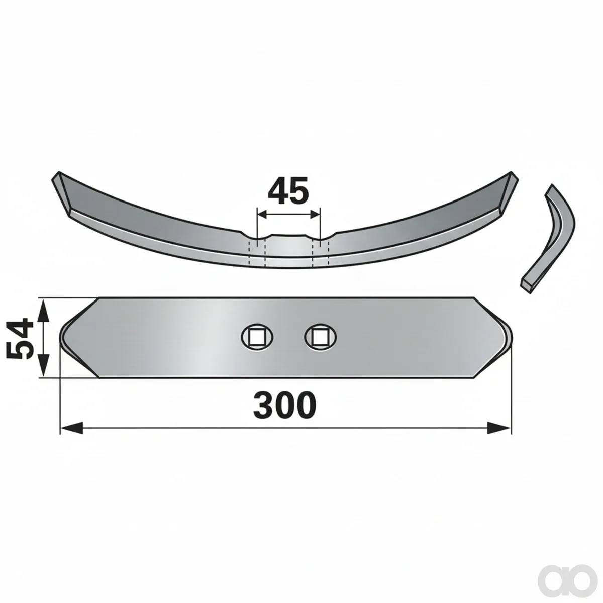 Prillinger-00240684 - Standard share Working width 54X (00240684)