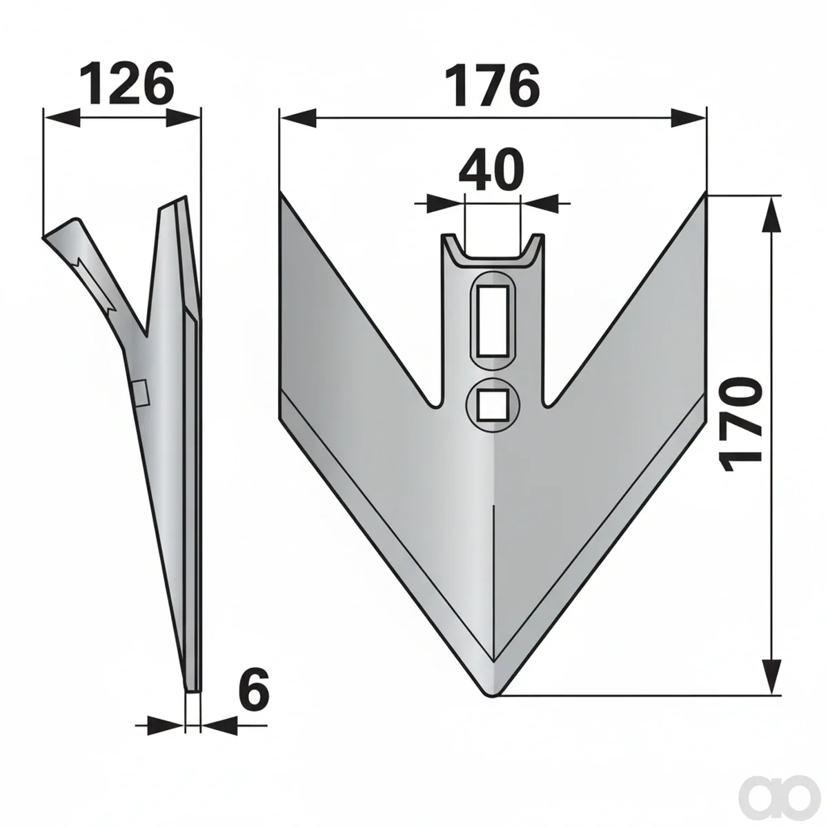 Prillinger-00240701 - Turbo share Working width 230X (00240701)