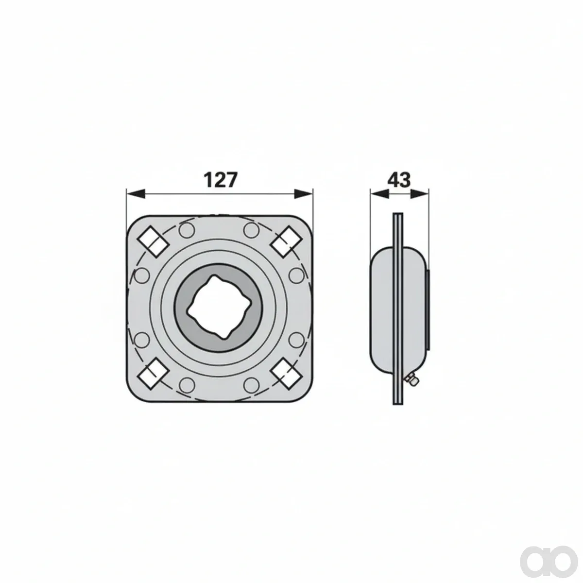 Prillinger-00241634 - Bearing Unit Instead Of Kuhn (00241634)