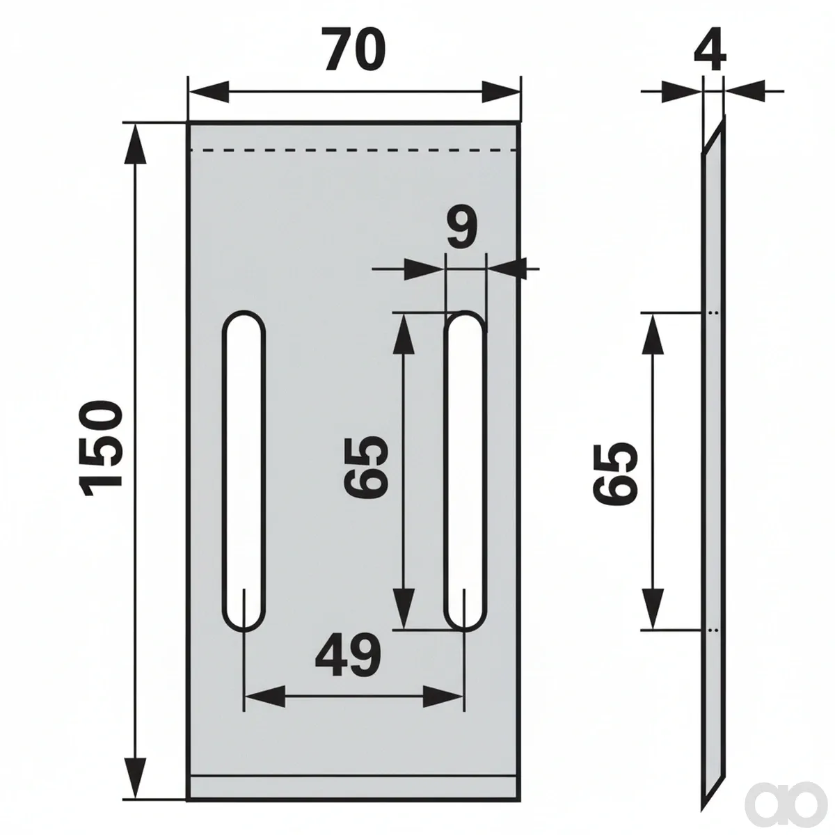 Prillinger-00250072 - Stripper Plate Instead Of Vog (00250072)