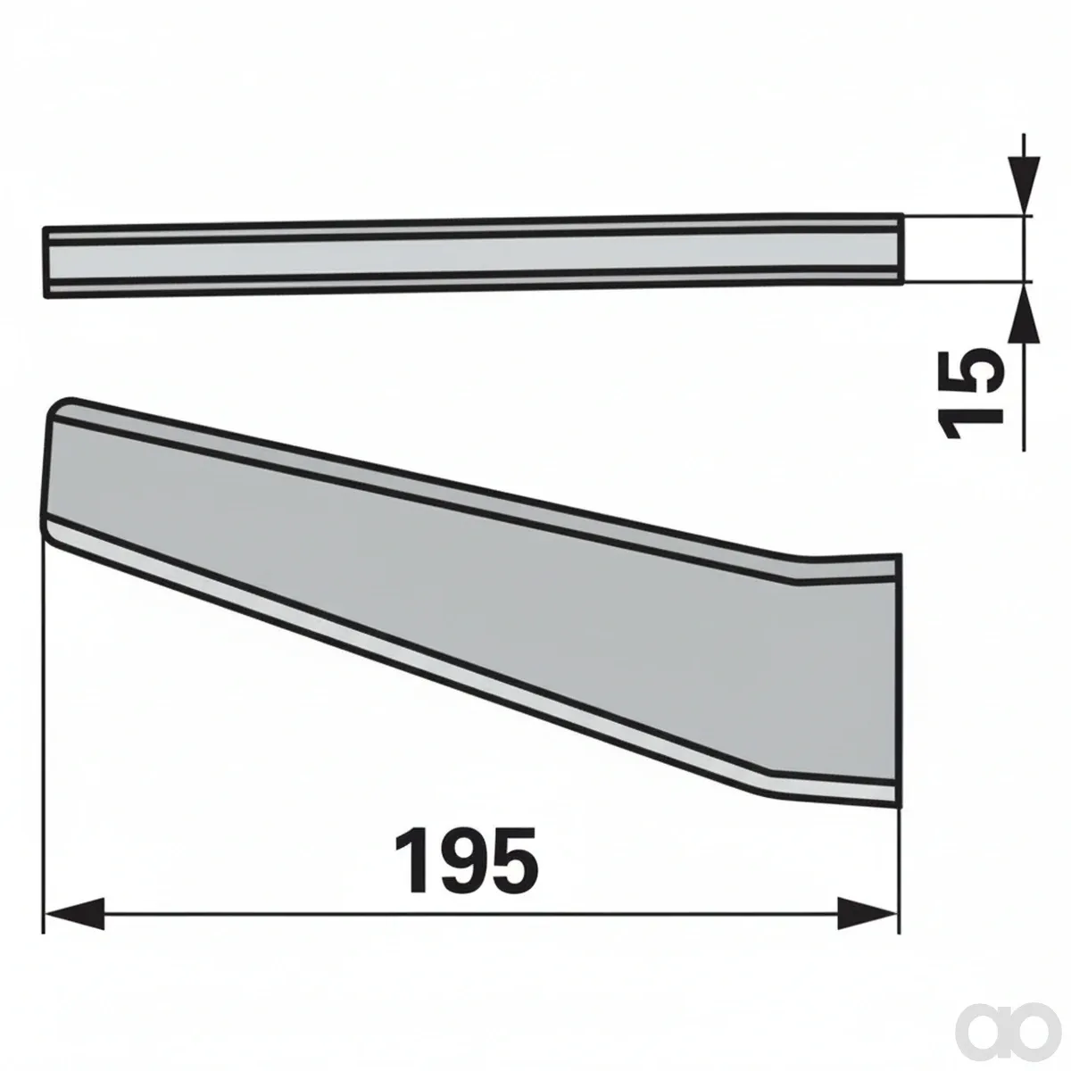 Prillinger-00280108 - Welded tip Instead of (00280108)