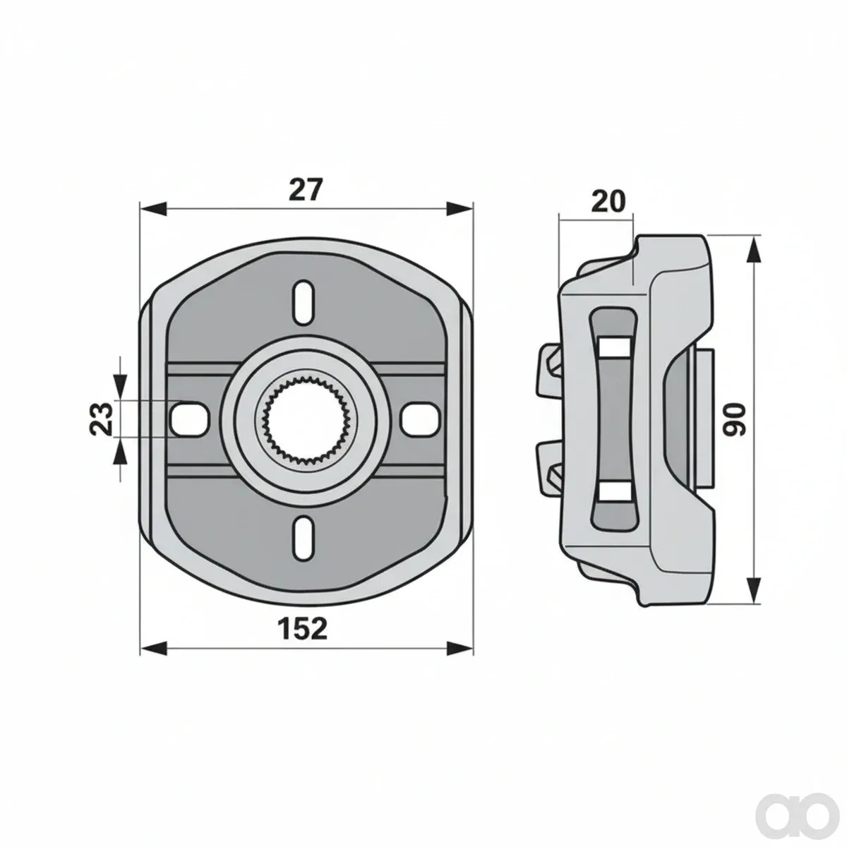 Prillinger-00281136 - Tine carrier Instead Kuhn K25 (00281136)