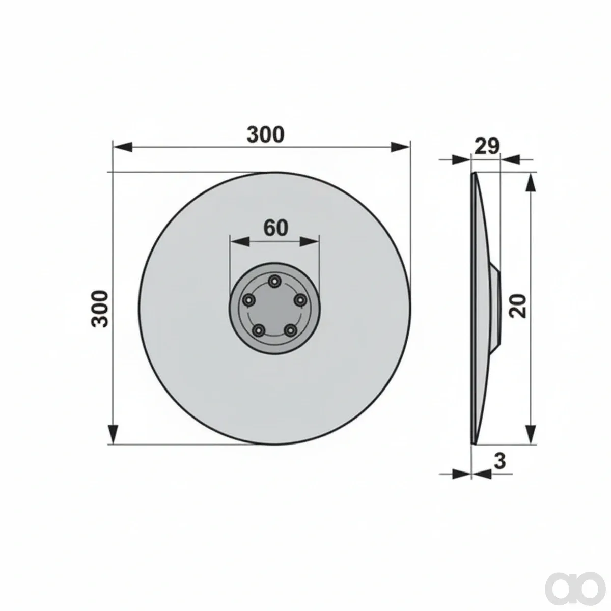 Prillinger-00310457 - Cleaning disc Instead Von Pötti (00310457)