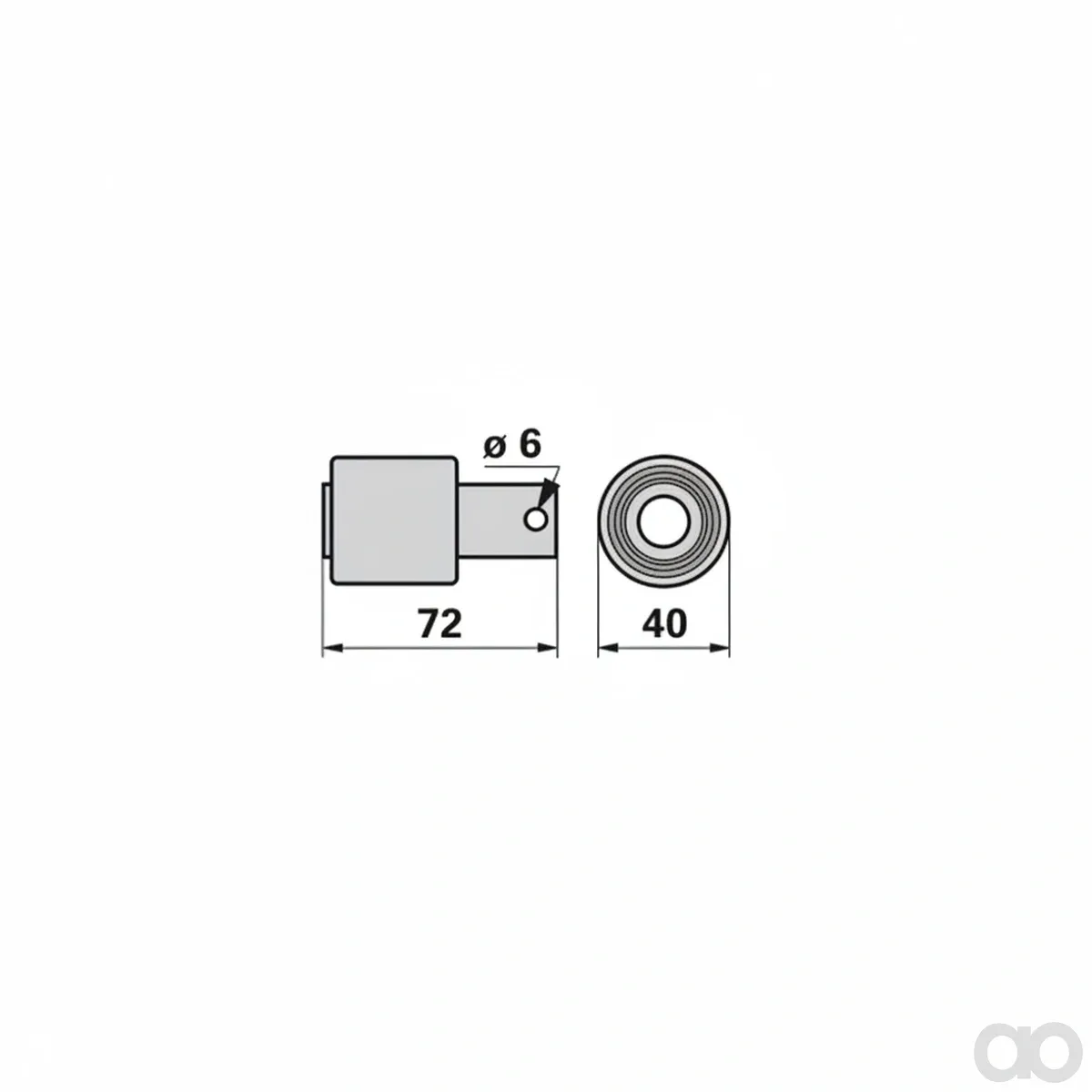Prillinger-00310786 - Bearing replacement for Gaspardo F04100 (00310786)