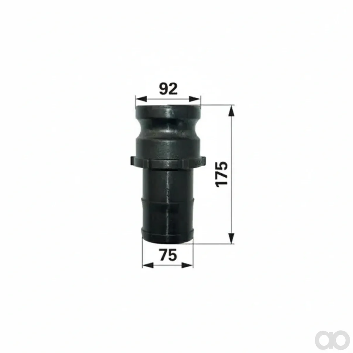 Prillinger-00342005 - Fixloc male part hose nozzle (00342005)