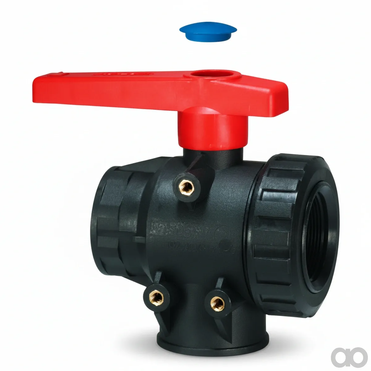 Prillinger-00342105 - 3-way ball valve 1 inch (00342105)