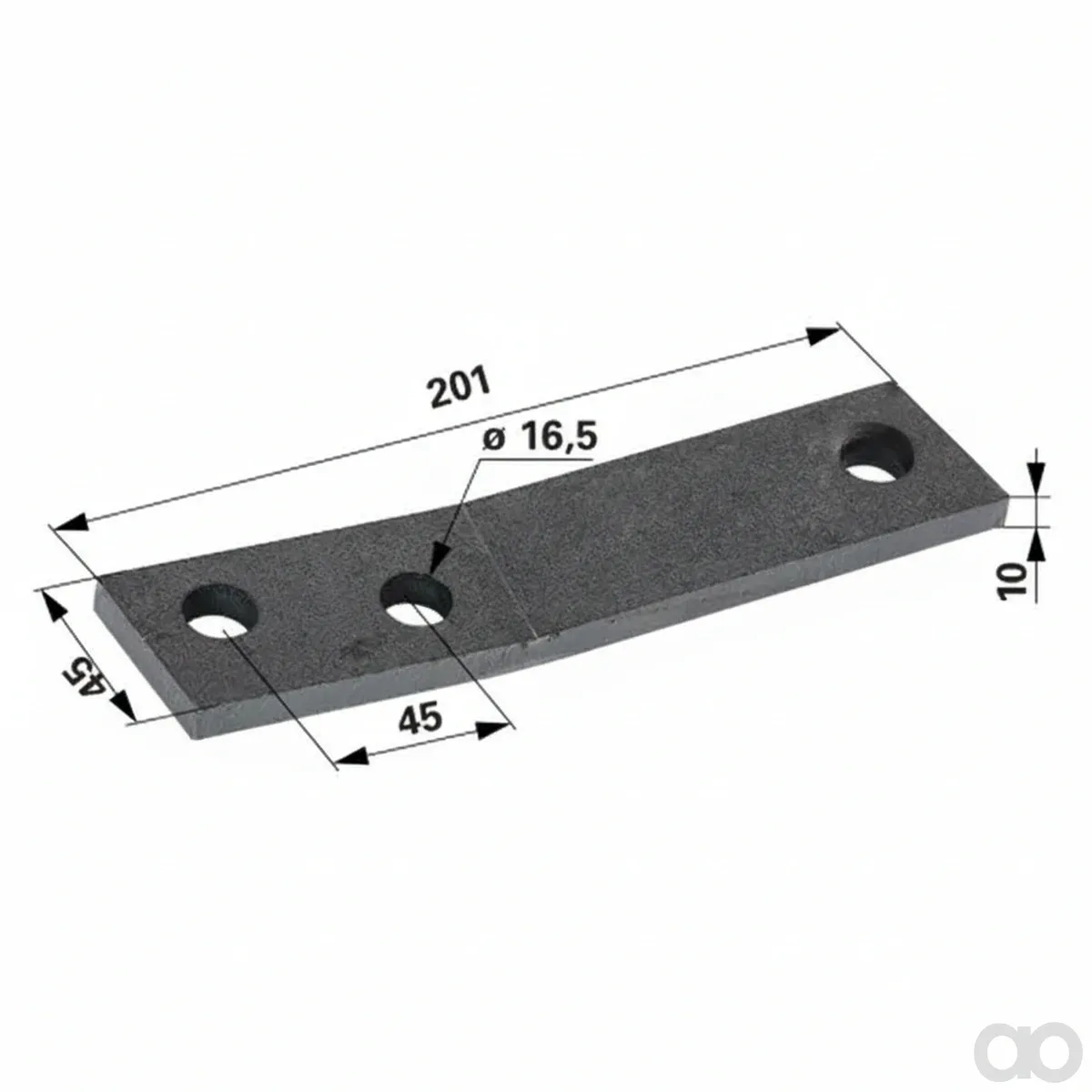 Prillinger-00364414 - Screw Tine Right, Instead Of (00364414)