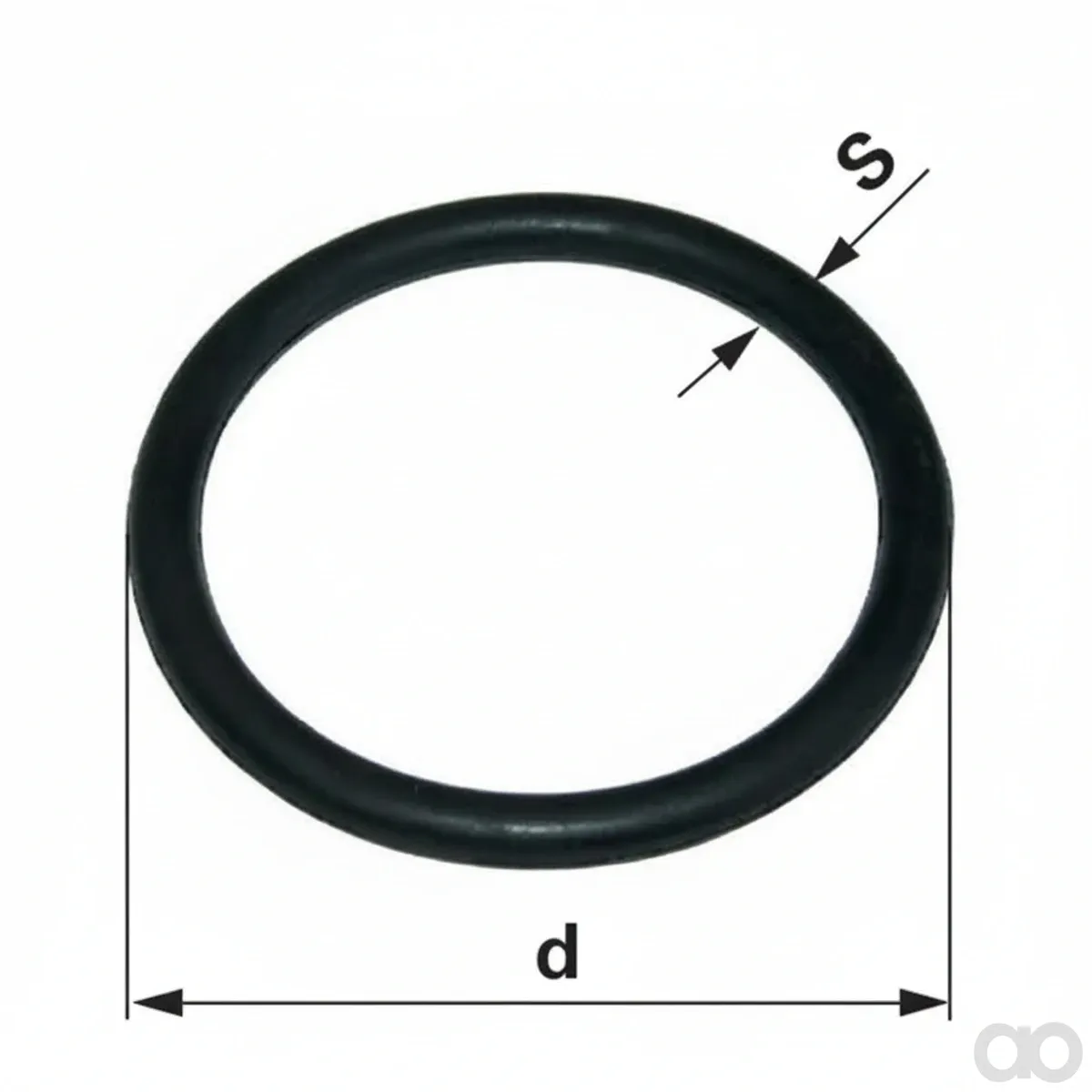 Prillinger-00380494 - Rubber Seal Ring Ital. 8 Inch (00380494)