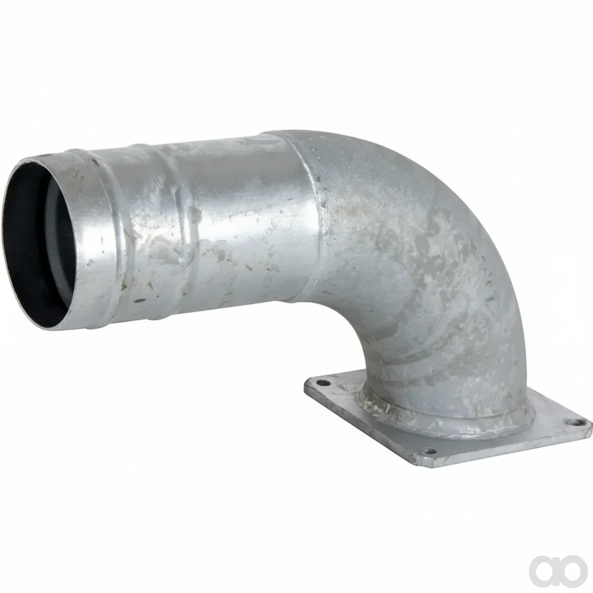 Prillinger-00381343 - Steel flange 90-degree with hose (00381343)