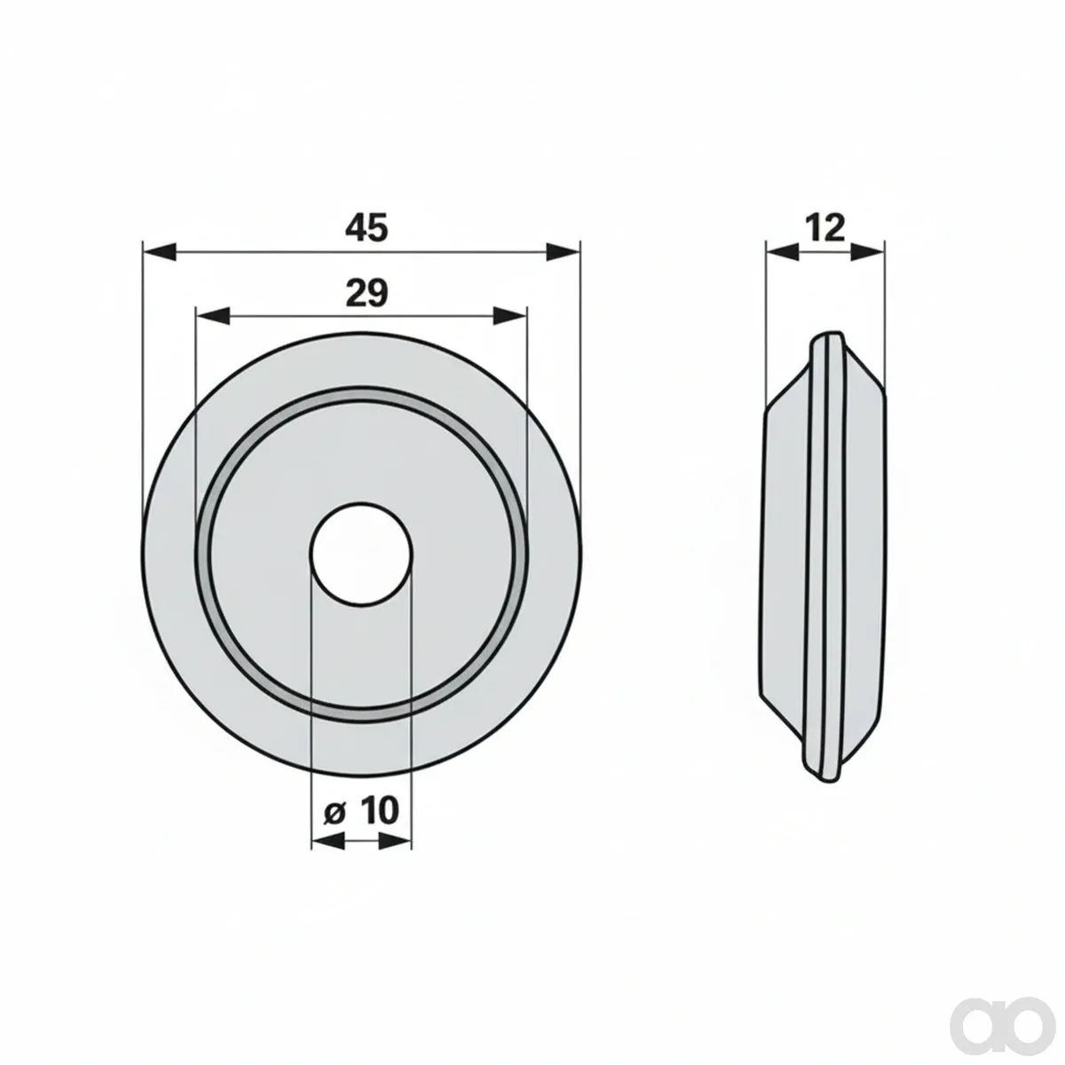 Prillinger-00413158 - Disc Original Lely 4.1220.1 (00413158)
