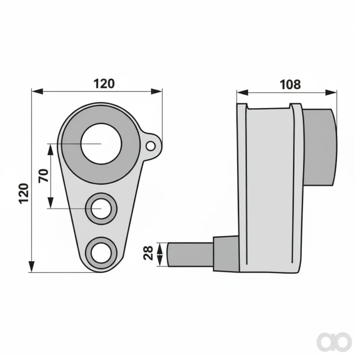 Prillinger-00413473 - Housing Replacement For Bcs 532.2 (00413473)