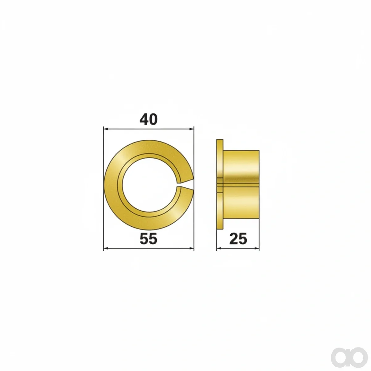 Prillinger-00417128 - Bearing bushing Instead Of Fella (00417128)