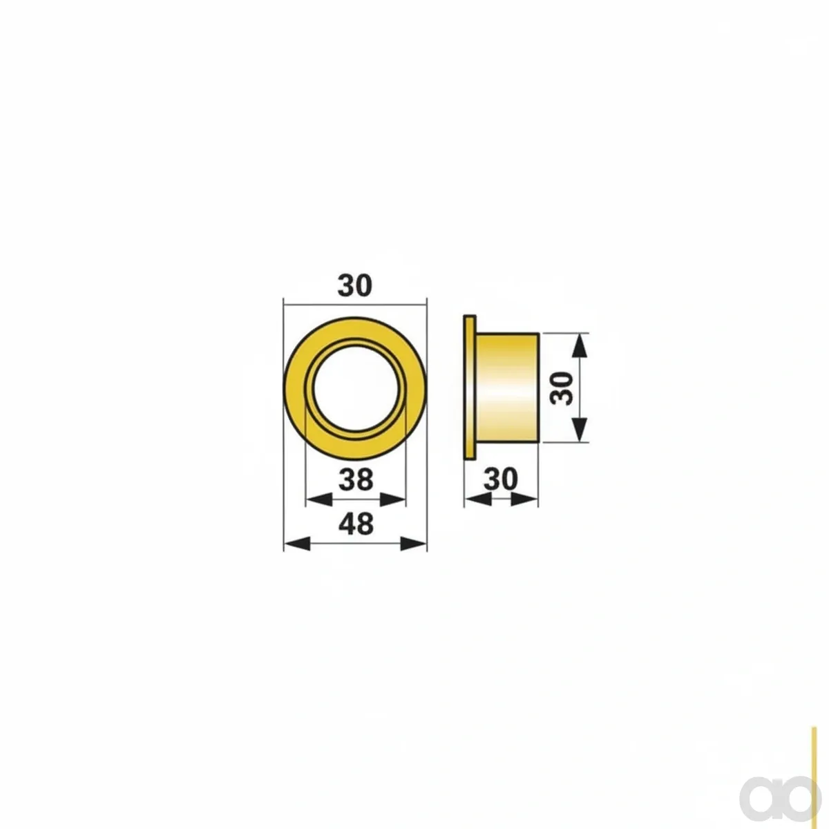 Prillinger-00417130 - Bushing Instead Of Fella 1227 (00417130)