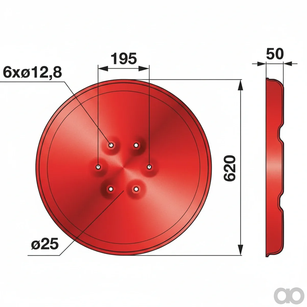 Prillinger-00422803 - Support disc (00422803)