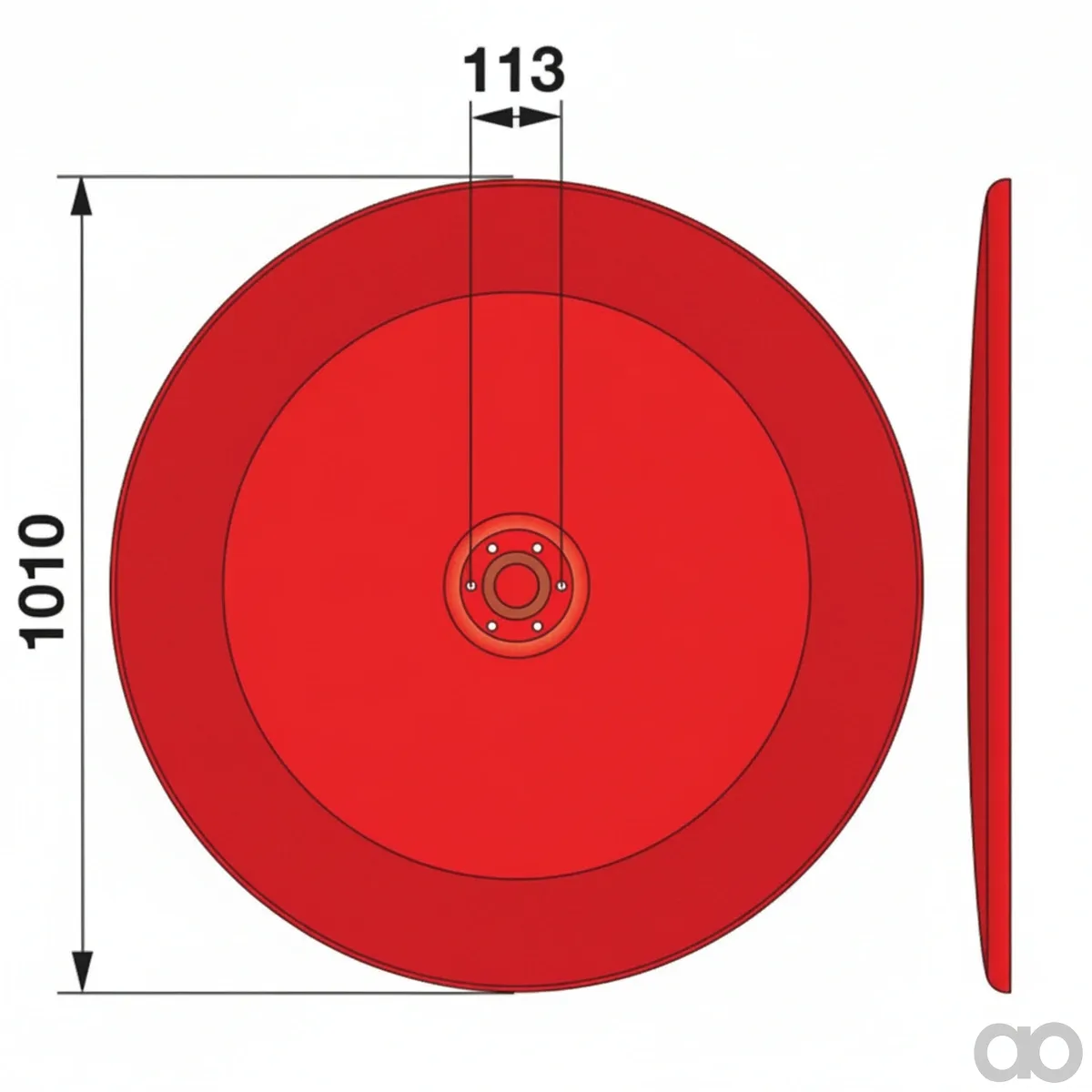 Prillinger-00422904 - Sliding disc Instead of Mörtl (00422904)