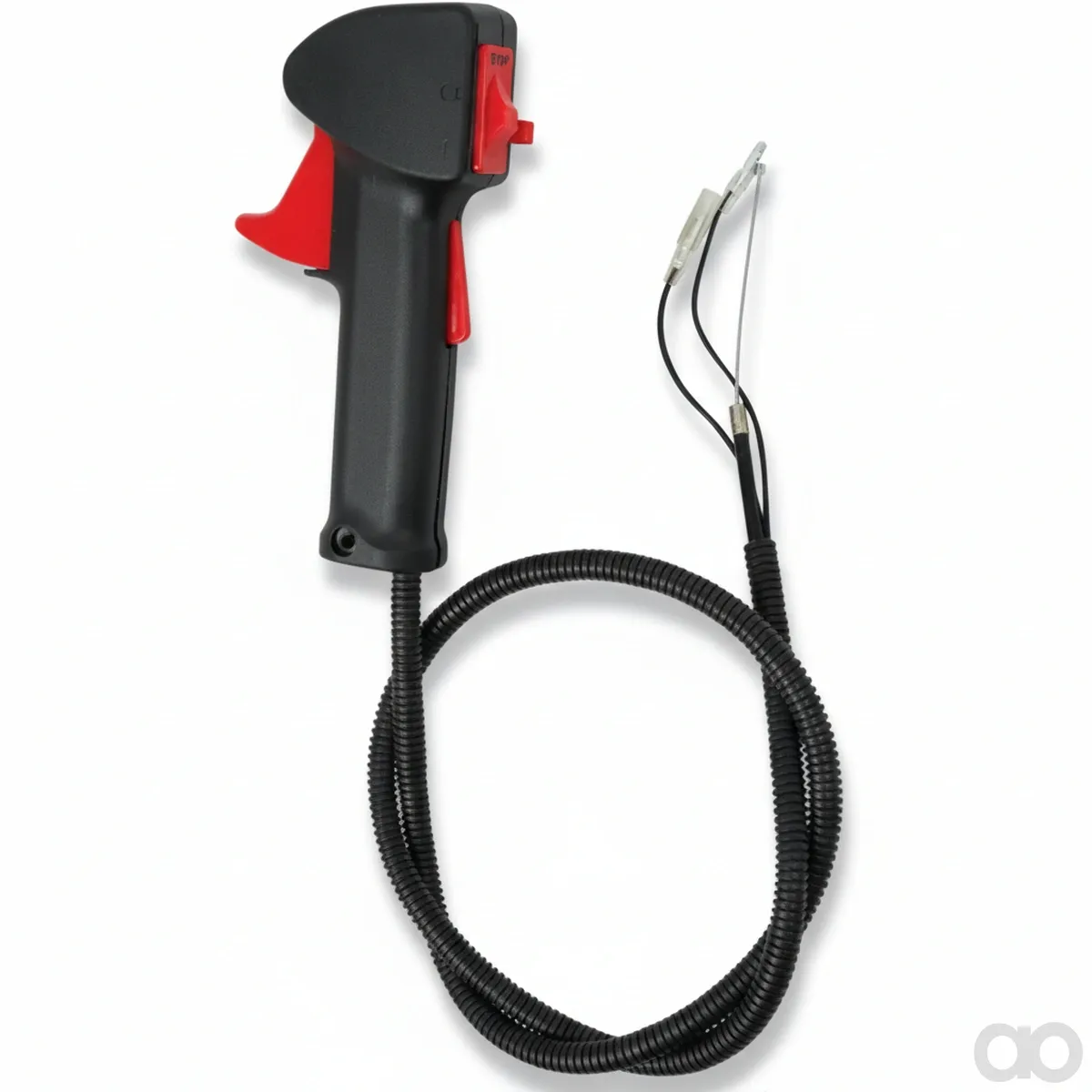 Prillinger-00428372 - Throttle grip with stop switch for (00428372)