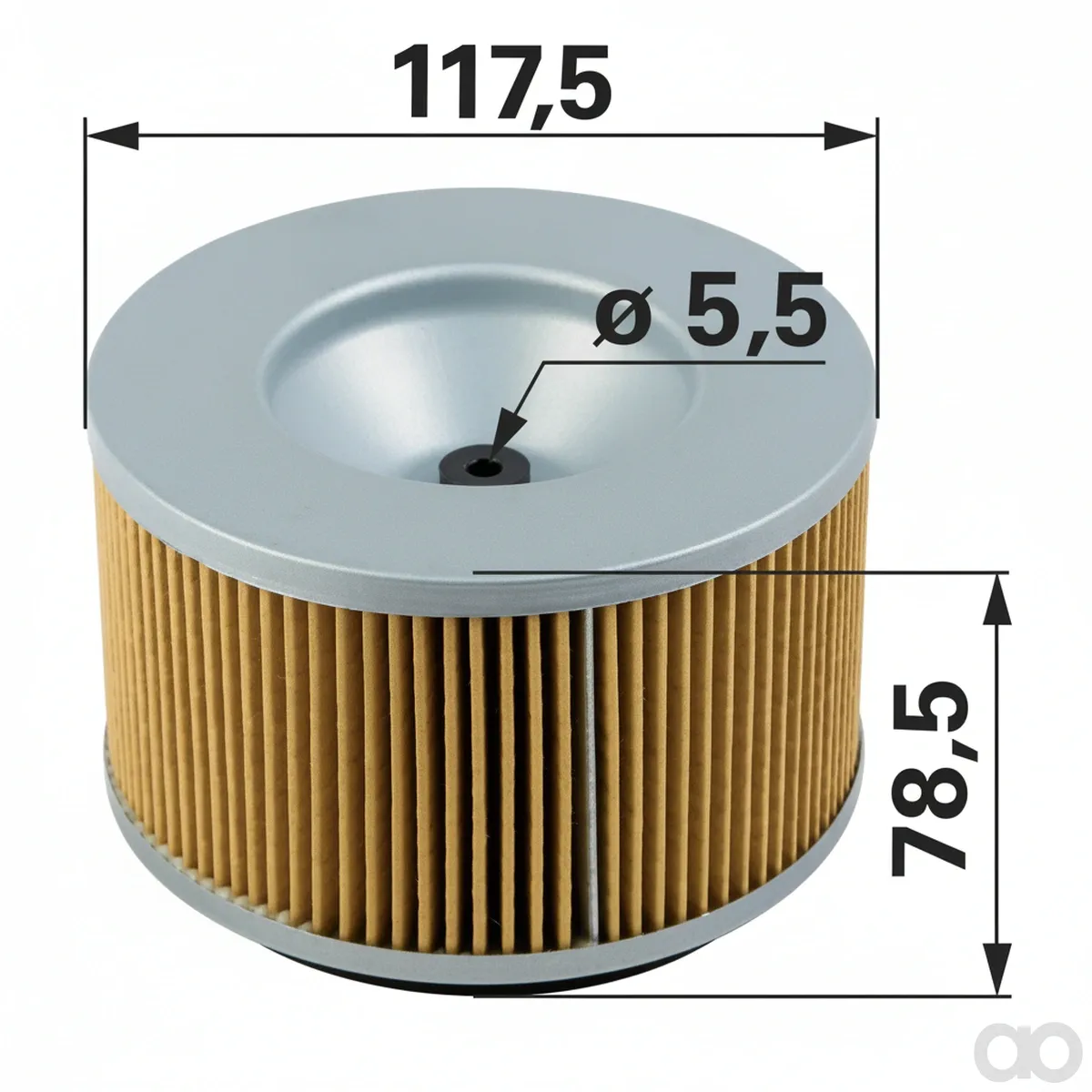 Prillinger-00428526 - Air filter replacement for Lombardini (00428526)