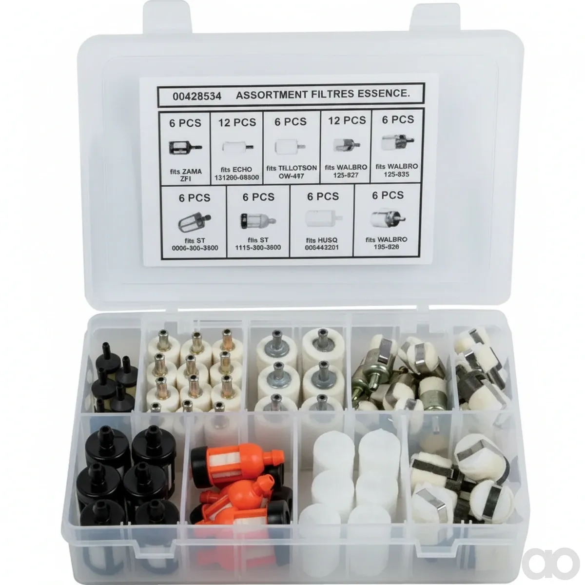 Prillinger-00428534 - Fuel filter assortment 66 pieces (00428534)