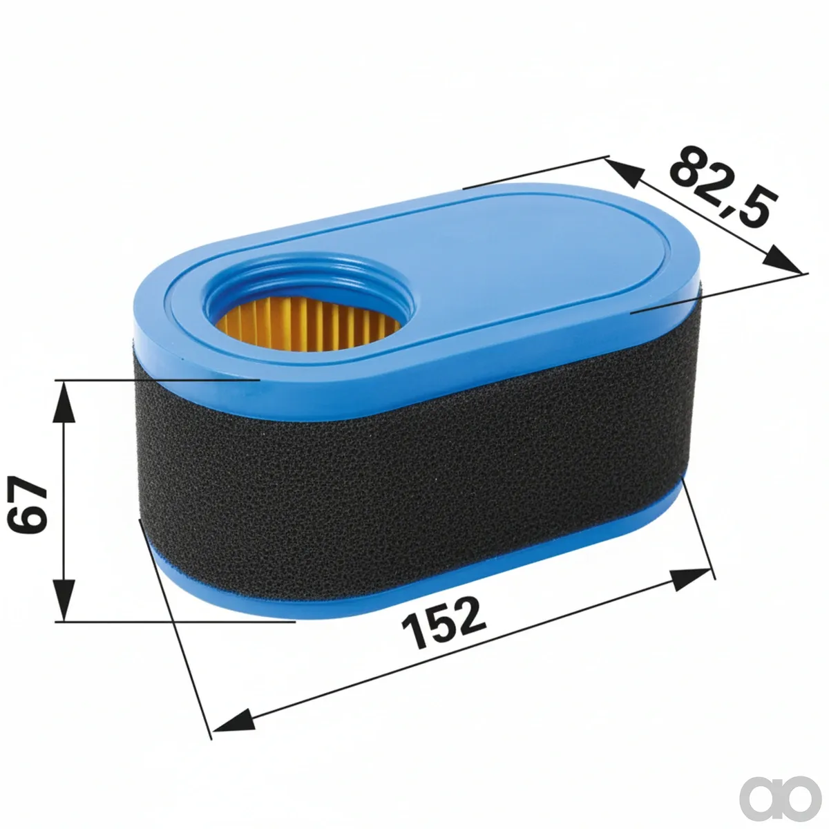 Prillinger-00432007 - Air filter Instead Of Mtd 75 (00432007)