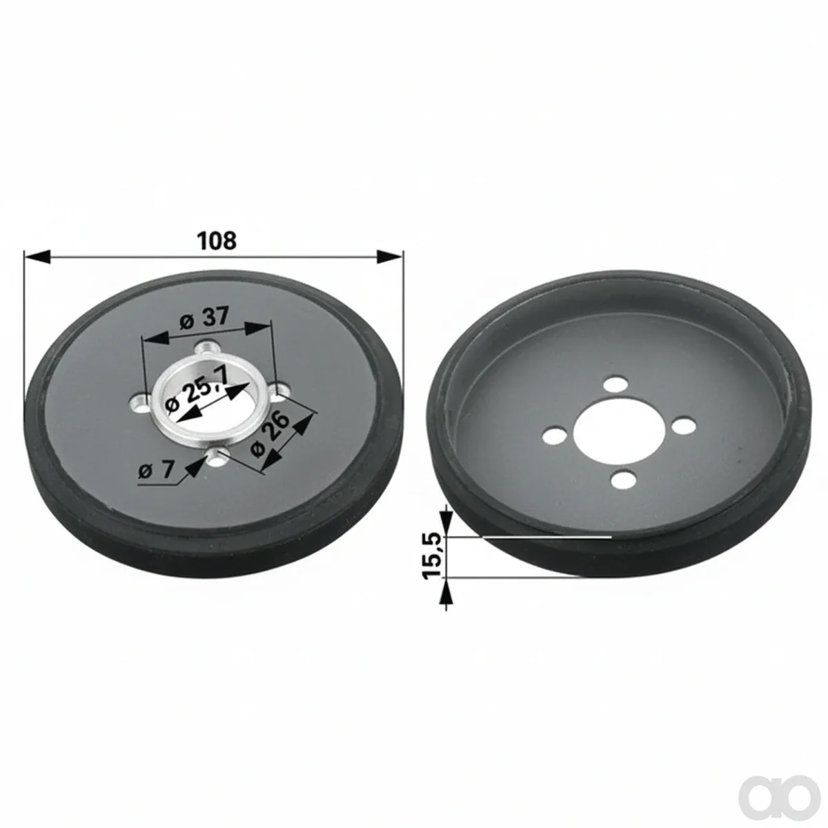 Prillinger-00434198 - Drive pulley instead of T (00434198)