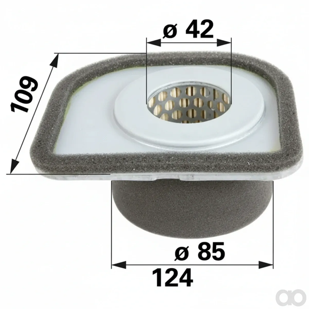 Prillinger-00434815 - Air filter instead of Kawasa (00434815)