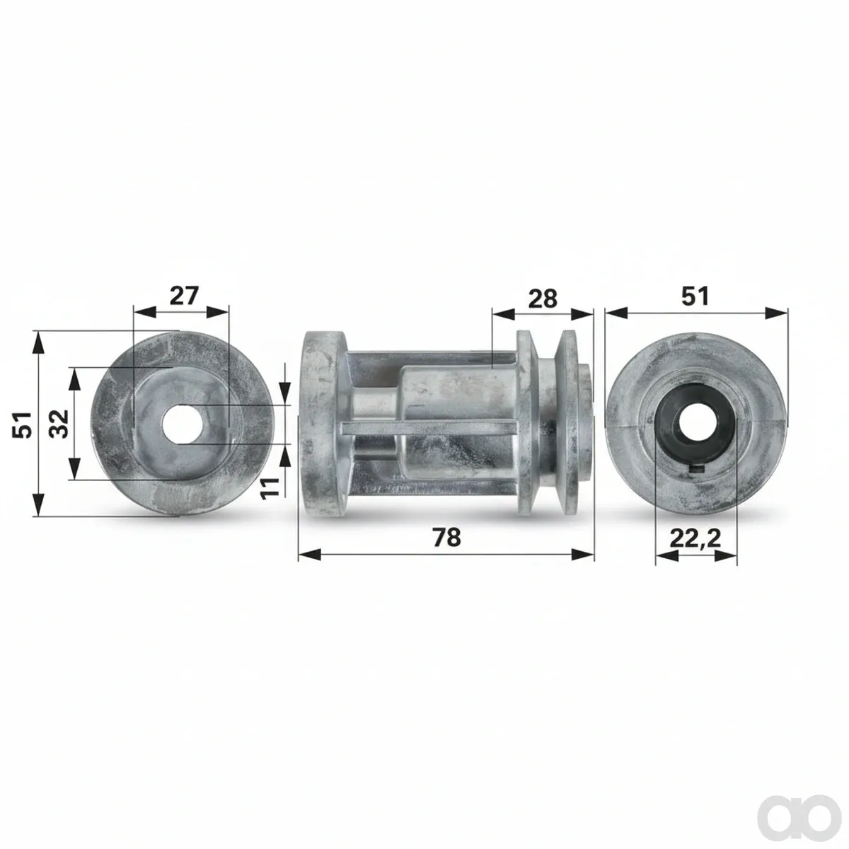 Prillinger-00435319 - Blade flange instead of Wol (00435319)