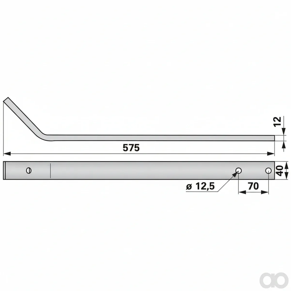 Prillinger-00452703 - Tine Arm Instead of Sip 154 (00452703)