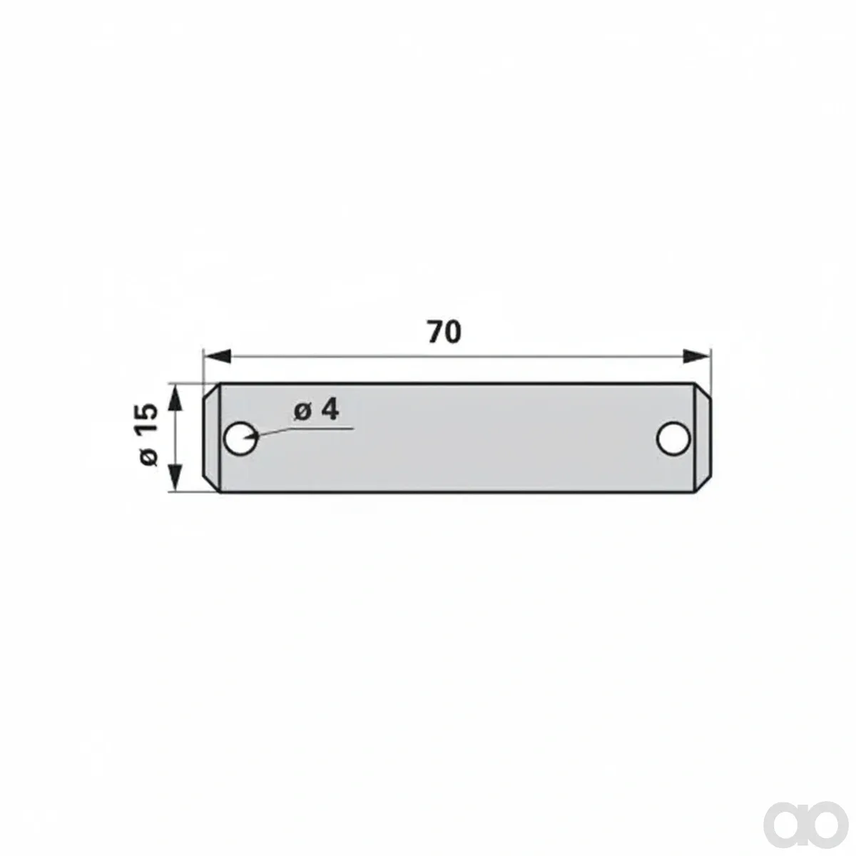 Prillinger-00452704 - Coupling Bolt for Claw Coupling (00452704)