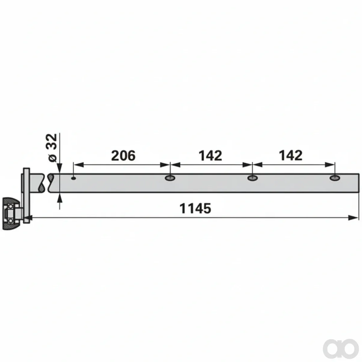 Prillinger-00453402 - Control lever I Instead of Pöt (00453402)