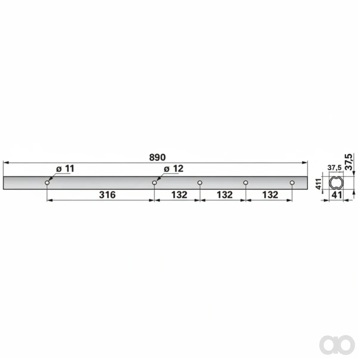 Prillinger-00453415 - Tine holder Instead of Pött (00453415)