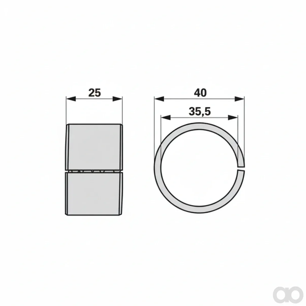 Prillinger-00453579 - Bearing bushing Niemeyer 541719 (00453579)