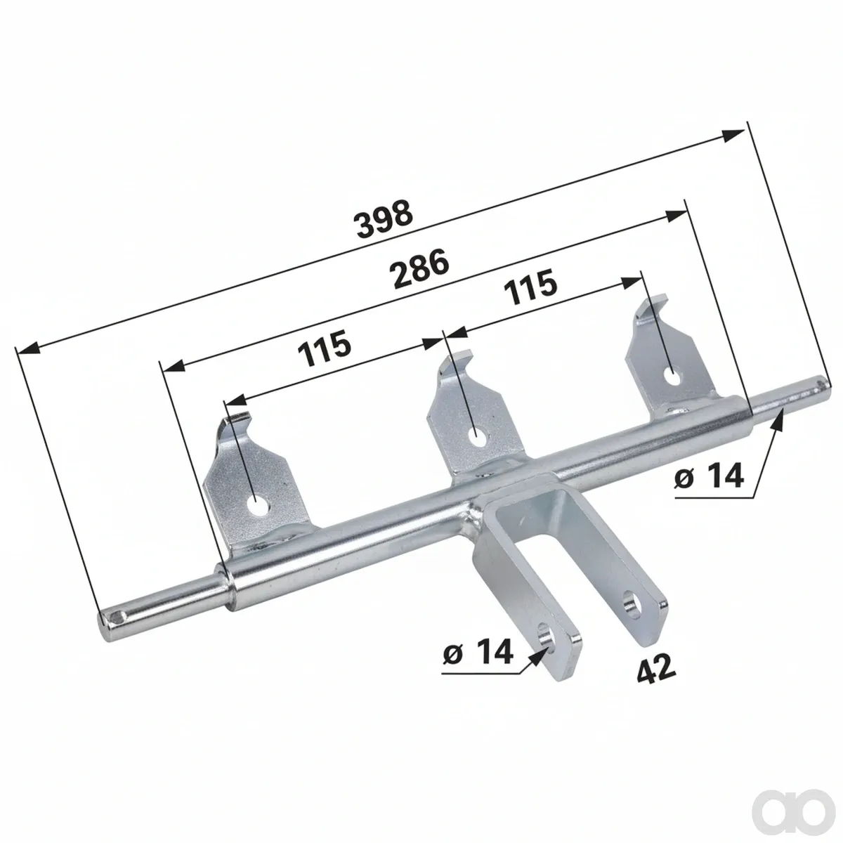 Prillinger-00462417 - Tine Carrier For 00 460 150, 46 (00462417)