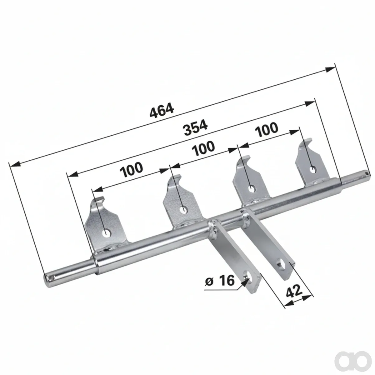 Prillinger-00462436 - Tine Carrier For 00 462 144 (00462436)