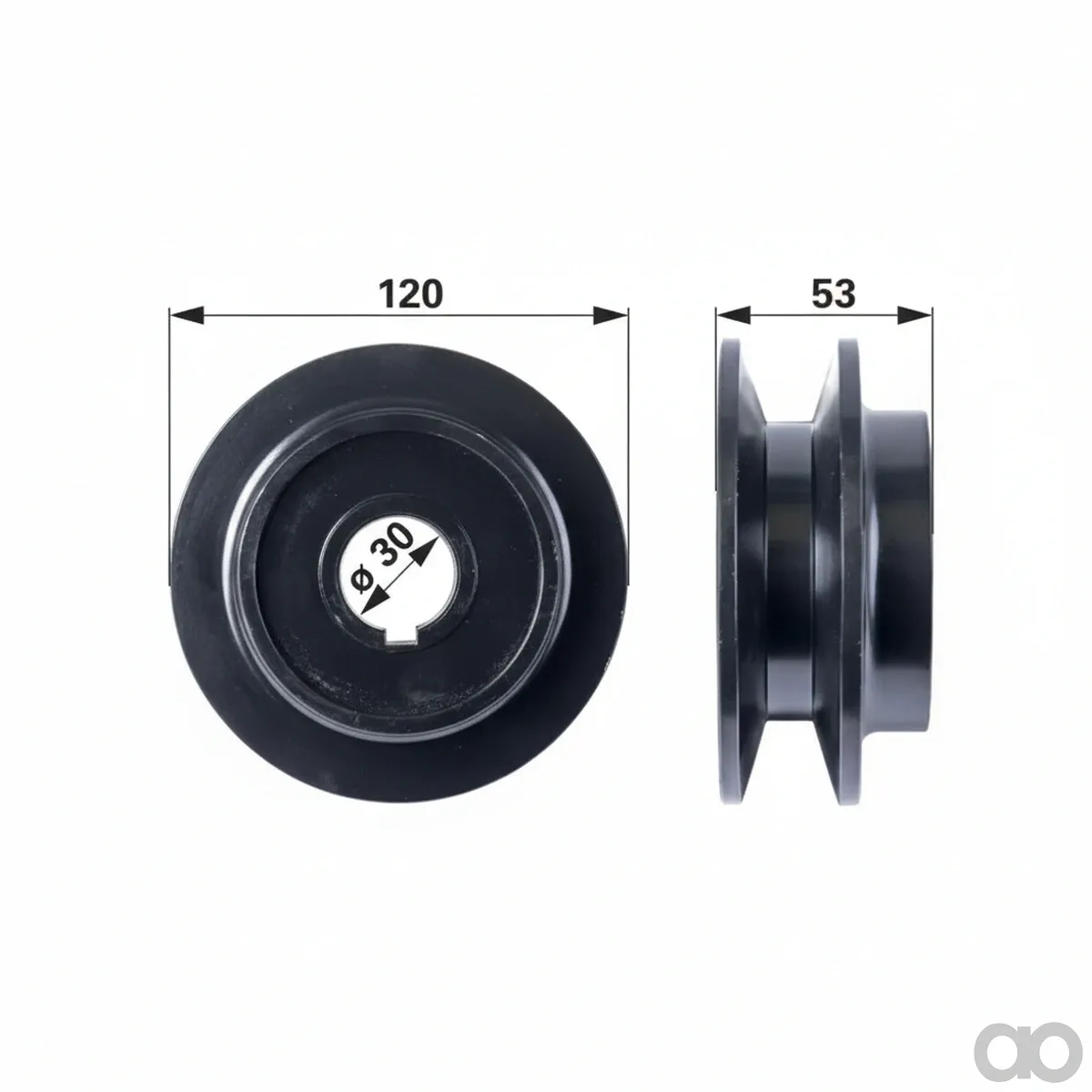 Prillinger-00462564 - Pulley OD 120Mm, Replacement (00462564)